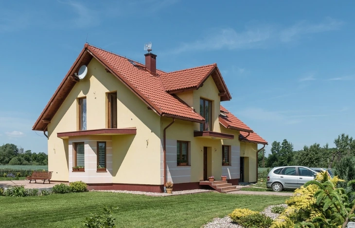Odnowienie elewacji domu jednorodzinnego
